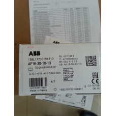 ABB CONTACTOR AF16-30-01-13 1SBL177001R1301 7.5KW 18A AC3 30A AC1 100-250V 50/60Hz AC/DC Coil 1NC Aux. ABB CONTACTOR AF16-30-01-13 1SBL177001R1301 7.5KW 18A AC3 30A AC1 100-250V 50/60Hz AC/DC Coil 1NC Aux.