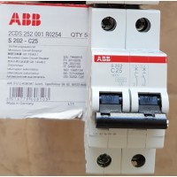 ABB MCB S802P-C80 2CCG001229R0001 80A 2P 50kA C ABB MCB S802P-C80 2CCG001229R0001 80A 2P 50kA C