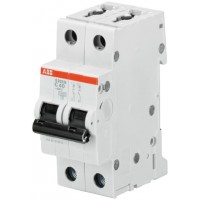 ABB MCB S 202 M-C 1 2CDS272001R0014 1A 2P 10kA C ABB MCB S 202 M-C 1 2CDS272001R0014 1A 2P 10kA C