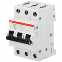 ABB MCB S 203 M-C 1 2CDS273001R0014 1A 3P 10kA C ABB MCB S 203 M-C 1 2CDS273001R0014 1A 3P 10kA C