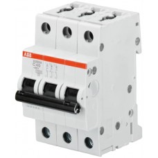 ABB MCB S 203 M-C 1 2CDS273001R0014 1A 3P 10kA C ABB MCB S 203 M-C 1 2CDS273001R0014 1A 3P 10kA C
