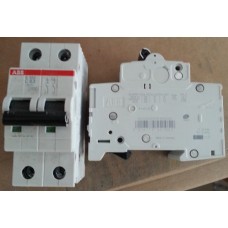 ABB MCB S 202-C 1 2CDS252001R0014 1A 2P 6kA C ABB MCB S 202-C 1 2CDS252001R0014 1A 2P 6kA C