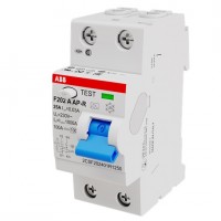ABB RCCB F202 A-25/0.03 AP-R 2CSF202401R1250 25A 2P 30mA A Type AP-R ABB RCCB F202 A-25/0.03 AP-R 2CSF202401R1250 25A 2P 30mA A Type AP-R
