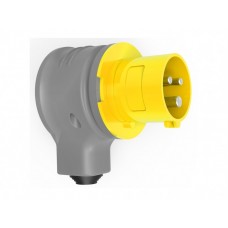 BEMIS CEE INDUSTRIAL ANGLED ROTATE PLUG BC1-3303-2130 110V 32A 2P+E IP44 BEMIS CEE INDUSTRIAL ANGLED ROTATE PLUG BC1-3303-2130 110V 32A 2P+E IP44