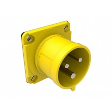 BEMIS CEE INDUSTRIAL PANEL MOUNTED PLUG BC1-3303-2114 110V 32A 2P+E IP44 BEMIS CEE INDUSTRIAL PANEL MOUNTED PLUG BC1-3303-2114 110V 32A 2P+E IP44