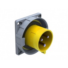 BEMIS CEE INDUSTRIAL PANEL MOUNTED PLUG BC1-3303-7114 110V 32A 2P+E IP67 BEMIS CEE INDUSTRIAL PANEL MOUNTED PLUG BC1-3303-7114 110V 32A 2P+E IP67