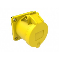 BEMIS CEE INDUSTRIAL PANEL MOUNTED SOCKET BC1-3303-2413 110V 32A 2P+E IP44 BEMIS CEE INDUSTRIAL PANEL MOUNTED SOCKET BC1-3303-2413 110V 32A 2P+E IP44