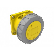 BEMIS CEE INDUSTRIAL PANEL MOUNTED SOCKET BC1-3303-7413 110V 32A 2P+E IP67 BEMIS CEE INDUSTRIAL PANEL MOUNTED SOCKET BC1-3303-7413 110V 32A 2P+E IP67