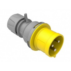 BEMIS CEE INDUSTRIAL STRAIGHT PLUG BC1-3303-2011 110V 32A 2P+E IP44 BEMIS CEE INDUSTRIAL STRAIGHT PLUG BC1-3303-2011 110V 32A 2P+E IP44