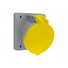 BEMIS CEE INDUSTRIAL ANGLED PANEL MOUNTED SOCKET BC1-4303-2420 110V 63A 2P+E IP44 BEMIS CEE INDUSTRIAL ANGLED PANEL MOUNTED SOCKET BC1-4303-2420 110V 63A 2P+E IP44