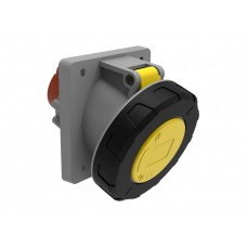 BEMIS CEE INDUSTRIAL ANGLED PANEL MOUNTED SOCKET BC1-4303-7420 110V 63A 2P+E IP67 BEMIS CEE INDUSTRIAL ANGLED PANEL MOUNTED SOCKET BC1-4303-7420 110V 63A 2P+E IP67