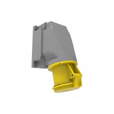 BEMIS CEE INDUSTRIAL ANGLED SURFACE SOCKET BC1-4303-2535 110V 63A 2P+E IP44 BEMIS CEE INDUSTRIAL ANGLED SURFACE SOCKET BC1-4303-2535 110V 63A 2P+E IP44