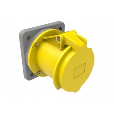 BEMIS CEE INDUSTRIAL PANEL MOUNTED SOCKET BC1-4303-2413 110V 63A 2P+E IP44 BEMIS CEE INDUSTRIAL PANEL MOUNTED SOCKET BC1-4303-2413 110V 63A 2P+E IP44