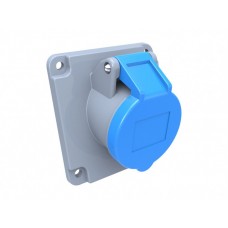 BEMIS CEE INDUSTRIAL ANGLED PANEL MOUNTED SOCKET BC1-3403-2420 220V 32A 2P+E IP44 BEMIS CEE INDUSTRIAL ANGLED PANEL MOUNTED SOCKET BC1-3403-2420 220V 32A 2P+E IP44