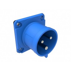 BEMIS CEE INDUSTRIAL PANEL MOUNTED PLUG BC1-3403-2114 220V 32A 2P+E IP44 BEMIS CEE INDUSTRIAL PANEL MOUNTED PLUG BC1-3403-2114 220V 32A 2P+E IP44