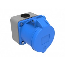 BEMIS CEE INDUSTRIAL SURFACE MOUNTED SOCKET BC1-3403-2510 220V 32A 2P+E IP44 BEMIS CEE INDUSTRIAL SURFACE MOUNTED SOCKET BC1-3403-2510 220V 32A 2P+E IP44
