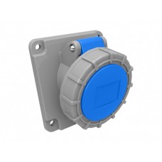 BEMIS CEE INDUSTRIAL ANGLED PANEL MOUNTED SOCKET BC1-1403-7420 220V 16A 2P+E IP67 BEMIS CEE INDUSTRIAL ANGLED PANEL MOUNTED SOCKET BC1-1403-7420 220V 16A 2P+E IP67