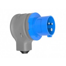 BEMIS CEE INDUSTRIAL ANGLED ROTATE PLUG BC1-1403-2130 220V 16A 2P+E IP44 BEMIS CEE INDUSTRIAL ANGLED ROTATE PLUG BC1-1403-2130 220V 16A 2P+E IP44