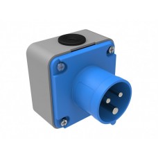 BEMIS CEE INDUSTRIAL SURFACE MOUNTED PLUG BC1-1403-2210 220V 16A 2P+E IP44 BEMIS CEE INDUSTRIAL SURFACE MOUNTED PLUG BC1-1403-2210 220V 16A 2P+E IP44