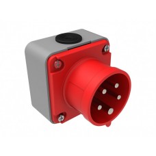 BEMIS CEE INDUSTRIAL SURFACE MOUNTED PLUG BC1-1505-2210 380V 16A 3P+E+N IP44 BEMIS CEE INDUSTRIAL SURFACE MOUNTED PLUG BC1-1505-2210 380V 16A 3P+E+N IP44