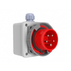 BEMIS CEE INDUSTRIAL SURFACE MOUNTED PLUG BC1-1505-7210 380V 16A 3P+E+N IP67 BEMIS CEE INDUSTRIAL SURFACE MOUNTED PLUG BC1-1505-7210 380V 16A 3P+E+N IP67