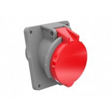BEMIS CEE INDUSTRIAL ANGLED PANEL MOUNTED SOCKET BC1-4504-2420 380V 63A 3P+E IP44 BEMIS CEE INDUSTRIAL ANGLED PANEL MOUNTED SOCKET BC1-4504-2420 380V 63A 3P+E IP44