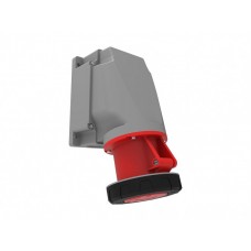 BEMIS CEE INDUSTRIAL ANGLED SURFACE SOCKET BC1-4504-7535 380V 63A 3P+E IP67 BEMIS CEE INDUSTRIAL ANGLED SURFACE SOCKET BC1-4504-7535 380V 63A 3P+E IP67