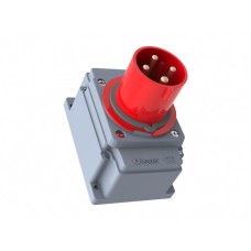 BEMIS CEE INDUSTRIAL SURFACE MOUNTED PLUG BC1-4504-2210 380V 63A 3P+E IP44 BEMIS CEE INDUSTRIAL SURFACE MOUNTED PLUG BC1-4504-2210 380V 63A 3P+E IP44