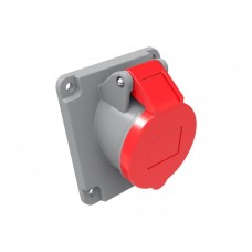 BEMIS CEE INDUSTRIAL ANGLED PANEL MOUNTED SOCKET BC1-1504-2420 380V 16A 3P+E IP44 BEMIS CEE INDUSTRIAL ANGLED PANEL MOUNTED SOCKET BC1-1504-2420 380V 16A 3P+E IP44