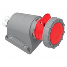 BEMIS CEE INDUSTRIAL ANGLED SURFACE SOCKET BC1-1504-7535 380V 16A 3P+E IP67 BEMIS CEE INDUSTRIAL ANGLED SURFACE SOCKET BC1-1504-7535 380V 16A 3P+E IP67