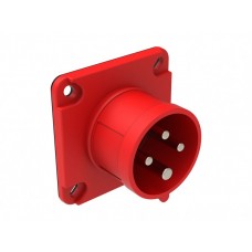 BEMIS CEE INDUSTRIAL PANEL MOUNTED PLUG BC1-1504-2114 380V 16A 3P+E IP44 BEMIS CEE INDUSTRIAL PANEL MOUNTED PLUG BC1-1504-2114 380V 16A 3P+E IP44