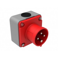 BEMIS CEE INDUSTRIAL SURFACE MOUNTED PLUG BC1-1504-2210 380V 16A 3P+E IP44 BEMIS CEE INDUSTRIAL SURFACE MOUNTED PLUG BC1-1504-2210 380V 16A 3P+E IP44