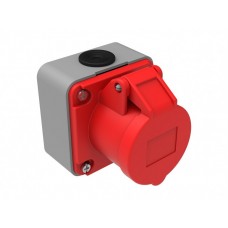 BEMIS CEE INDUSTRIAL SURFACE MOUNTED SOCKET BC1-1504-2510 380V 16A 3P+E IP44 BEMIS CEE INDUSTRIAL SURFACE MOUNTED SOCKET BC1-1504-2510 380V 16A 3P+E IP44