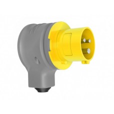 BEMIS CEE INDUSTRIAL ANGLED ROTATE PLUG BC1-1303-2130 110V 16A 2P+E IP44 BEMIS CEE INDUSTRIAL ANGLED ROTATE PLUG BC1-1303-2130 110V 16A 2P+E IP44