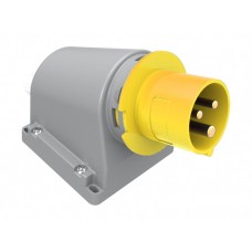BEMIS CEE INDUSTRIAL ANGLED SURFACE PLUG BC1-1303-2236 110V 16A 2P+E IP44 BEMIS CEE INDUSTRIAL ANGLED SURFACE PLUG BC1-1303-2236 110V 16A 2P+E IP44