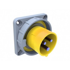 BEMIS CEE INDUSTRIAL PANEL MOUNTED PLUG BC1-1303-7114 110V 16A 2P+E IP67 BEMIS CEE INDUSTRIAL PANEL MOUNTED PLUG BC1-1303-7114 110V 16A 2P+E IP67