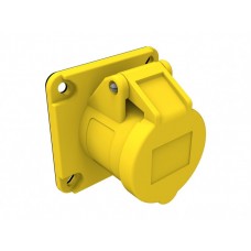 BEMIS CEE INDUSTRIAL PANEL MOUNTED SOCKET BC1-1303-2413 110V 16A 2P+E IP44 BEMIS CEE INDUSTRIAL PANEL MOUNTED SOCKET BC1-1303-2413 110V 16A 2P+E IP44