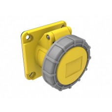 BEMIS CEE INDUSTRIAL PANEL MOUNTED SOCKET BC1-1303-7413 110V 16A 2P+E IP67 BEMIS CEE INDUSTRIAL PANEL MOUNTED SOCKET BC1-1303-7413 110V 16A 2P+E IP67