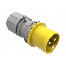 BEMIS CEE INDUSTRIAL STRAIGHT PLUG BC1-1303-2011 110V 16A 2P+E IP44 BEMIS CEE INDUSTRIAL STRAIGHT PLUG BC1-1303-2011 110V 16A 2P+E IP44