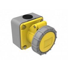 BEMIS CEE INDUSTRIAL SURFACE MOUNTED SOCKET BC1-1303-7510 110V 16A 2P+E IP67 BEMIS CEE INDUSTRIAL SURFACE MOUNTED SOCKET BC1-1303-7510 110V 16A 2P+E IP67