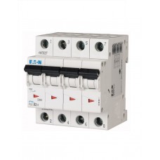 EATON MCB PL6-D40/4 166551 40A 4P 6kA D