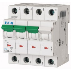 EATON MCB PL6-B40/3N 106041 40A 3P+N 6kA B
