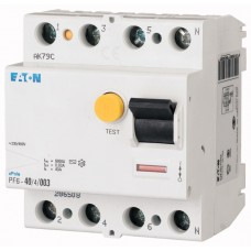 EATON RCCB PF6-25/4/003 286504 25A 4P 30mA AC Type EATON RCCB PF6-25/4/003 286504 25A 4P 30mA AC Type