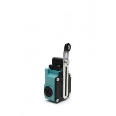 EMAS LIMIT SWITCH L2K13MEP123 Metal Body 18 mm Plastic Adjustable Roller Arm Snap Action 1NO+1NC