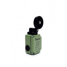 EMAS LIMIT SWITCH L1K13MEL121 Metal Body 50 mm Rubber Roller Arm Snap Action 1NO+1NC