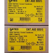 ENTES CURRENT TRANSFORMER ENT.A60 M4508 15VA Cl0.5 1250/5 ENTES CURRENT TRANSFORMER ENT.A60 M4508 15VA Cl0.5 1250/5