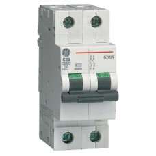 GE MCB G102C02 674888 2A 2P 10kA C