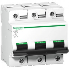 SCHNEIDER C120H MCB A9N18468 80A 3P 15kA C