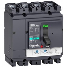 SCHNEIDER MCCB NSX160HB1 LV433479 125A 4P 75kA TM125D