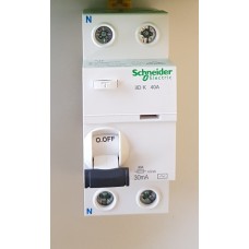 SCHNEIDER RCCB Acti9-iIDK A9R50225 25A 2P 30mA AC Type SCHNEIDER RCCB Acti9-iIDK A9R50225 25A 2P 30mA AC Type